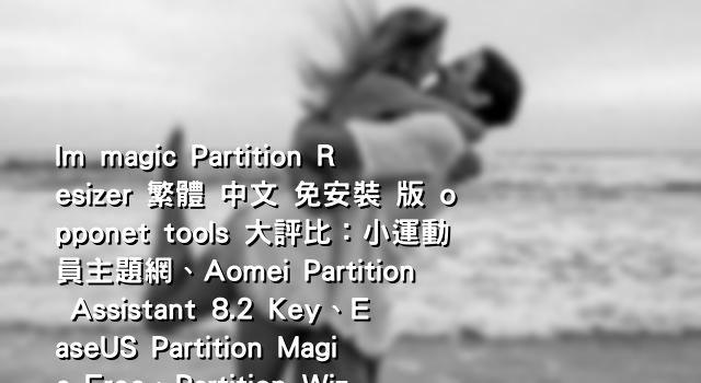 Im magic Partition Resizer 繁體 中文 免安裝 版 opponet tools 大評比：小運動員主題網、Aomei Partition Assistant 8.2 Key、EaseUS Partition Magic Free、Partition Wizard 免安裝與 Minitool Partition Wizard Professional Portable 的優缺點分析